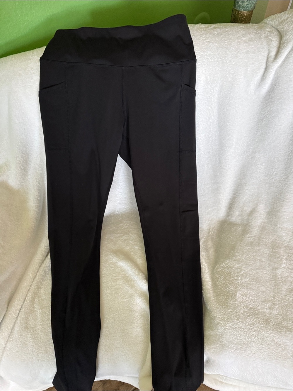 Reebok Black High-Waist Pocket Leggings